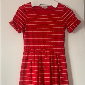 Red Bordeaux dress